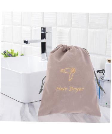 PLAFOPE 2pcs Velvet Bag Travel Hair Dryer Hair Blow Dryer Bag Hair Dryer Bag Storage Bag for Hair Dryer Hair Dryer Organizers Bag Drawstring Storage Bag Travel Bag for Shoes Drawstring Bag - Buy Online on GoSupps.com