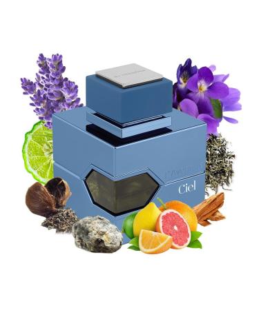 Al Haramain LAventure Ciel - Blue for Unisex - 3.33 oz EDP Spray 3.33 Fl Oz (Pack of 1) Fresh - Buy Online on GoSupps.com