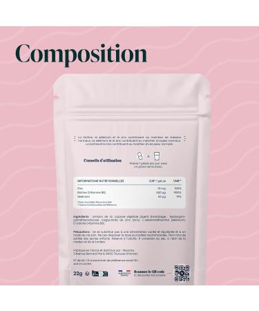 Biotin with Selenium and Zinc Accelerates Hair Growth 2 Months Cure 60 Vegetable Capsules Vitamin B8 Food Supplement Made in France Essentials by Novoma - Buy Online on GoSupps.com