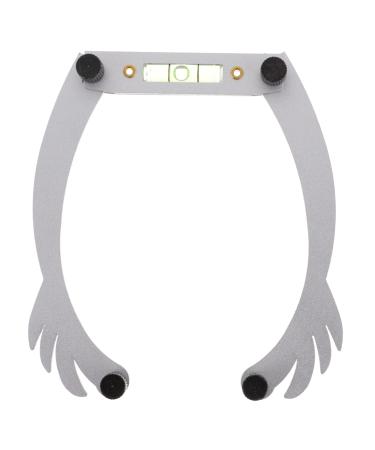 Ipetboom 3pcs Eyebrow Grooming Stencil Eyebrow Guide Ruler Brow Mapping Eyebrow Thread Positioning Ruler Fold