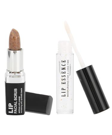 Essence and Face Scrub Suit | Lip Moisturizing Repair Serum & Peeling Scrub Balm | Ultimate Lip Care Kit for Radiant Skin - Buy Online on GoSupps.com