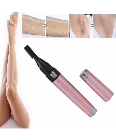 Buy Waterproof Electric Eyebrow Trimmer - Flexible Facial Hair Remover (Pink) | International Shipping - Buy Online on GoSupps.com