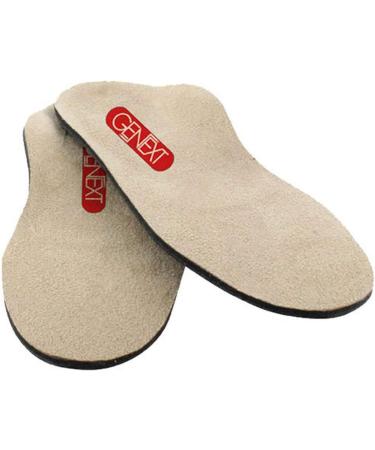 GenExt Men's Full Orthotic Arch Support Insole System with Metatarsal Pad - Size 8 - Buy Online on GoSupps.com