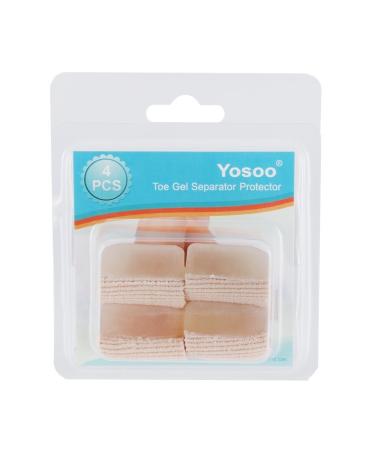 Big Toe Corrector & Separator Gel Sleeves - Pair for Toe Alignment - Buy Online on GoSupps.com