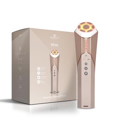 LED Light Therapy Wand by Project E Beauty | Anti-Aging Facial Massager | Skin Tightening & Lifting