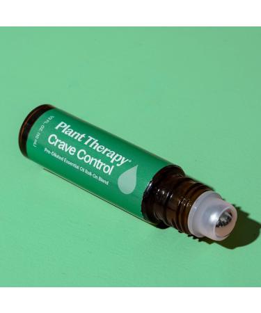 Plant Therapy Crave Control (Munchy Stop) Essential Oil Blend Pre-Dilute Roll-On 10 mL (1/3 oz) Made with Pure Essential Oils Ready to Use Coconut 0.34 Fl Oz (Pack of 1) - Buy Online on GoSupps.com