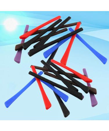 Milists Non-Slip Sport Glasses Covers - Silicone Anti-Slip Accessories for Sunglasses | 10 Pairs - Buy Online on GoSupps.com