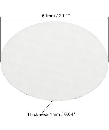 PATIKIL 51mm/2.01" Foam Lid Liner 100Pack PS Foam Resistant Tamper Pressure Sensitive Seal for Bottle Cap Liners Seals - Buy Online on GoSupps.com