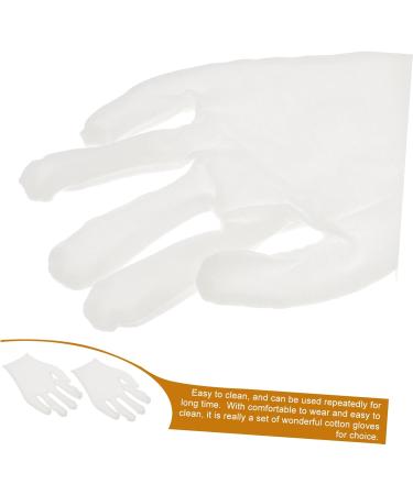 FRCOLOR 12 Pairs of Work Gloves Household Cleaning Gloves Protective Gloves for Hand Care Laboratory Gloves Handling Gloves Cotton Gloves White Medical - Buy Online on GoSupps.com