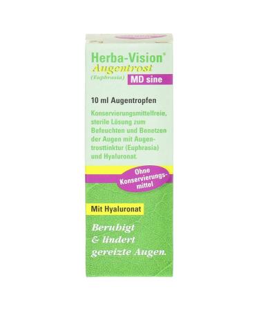 HERBA-VISION Eyebright MD sine eye drops 10 ml