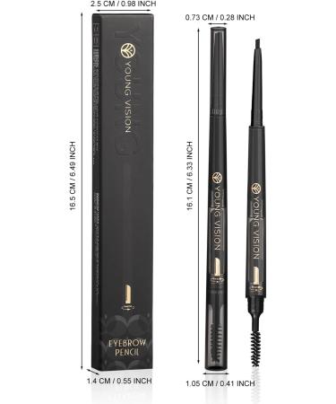LXZJJM Microblading Eyebrow Pencil 3-in-1 Eyebrow Pencil Waterproof And Smudge-Proof Precise Brush-Tip Create Natural-Looking Brows Stay on All Day (02) - Buy Online on GoSupps.com