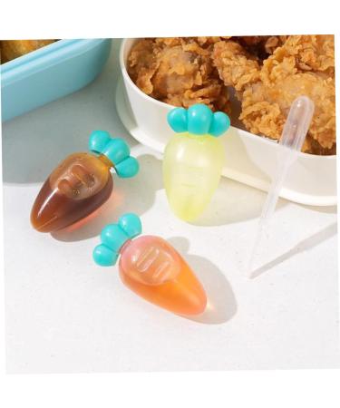 Alipis 9pcs Carrot Sauce Bottle Condiment Ramekins Soy Sauce Condiment Boxes Storage Box Convenient Travel - Buy Online on GoSupps.com
