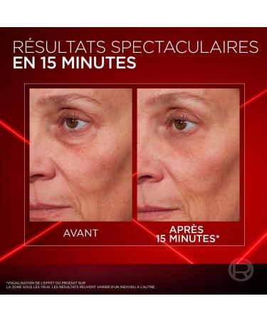 L'Or al Paris - Soin Contour des Yeux Anti- ge - R duit les Rides Poches Gonflements et Manque de Fermet du Contour des Yeux - Tous Types de Peau - Revitalift Laser Eye Bag Instant Eraser - 15 ml Gel correcteur de poches - Buy Online on GoSupps.com