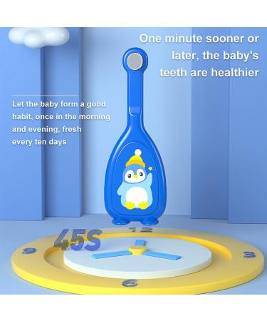 Buy Dijiusidy Silicone U-Shape Toothbrush for Kids - Manual Teeth Cleaning & Training Accessories in Blue | International Shipping - Buy Online on GoSupps.com
