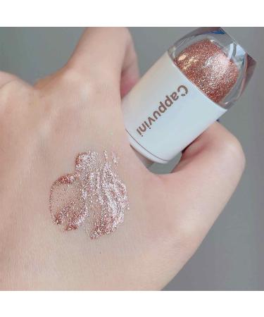 Bowling Liquid Eyeshadow Highlighter Silkworm Sparkly Bowling Eyeshadow | 0.05oz Eye Makeup Watery Texture Face Body Set Brighten Highlight Sritob 06 - Buy Online on GoSupps.com