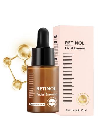 Double Retinol Serum for Face Retinol Serum High Strength for Face and Skin with Hyaluronic Acid Vitamin E Anti Aging Facial Serum Moisturizing Reduce Wrinkle Skin Repair Face Serum