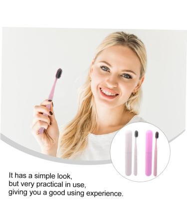 GLEAVI 6 Pcs Eco-Friendly Toothbrush Set - Sustainable Native PP Material for Eco-Conscious Oral Care - Buy Online on GoSupps.com