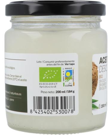200ml Odorless Organic Coconut Oil - Buy Online on GoSupps.com