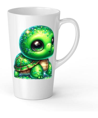 White Ceramic Baby Turtle Mug - Large 483 ml Perfect for Hot Chocolate or Milk Fun and Easy to Use - Buy Online on GoSupps.com