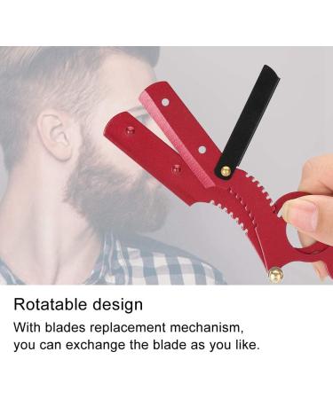 Buy SunshineFace Vintage Razor Blade Cover | Traditional Beard-Razor Replacement Mechanism - Red - Buy Online on GoSupps.com