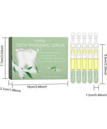Natural Teeth Whitening Serum & Ampoule Toothpaste Duo Stain Remover Tartar & Plaque Removal (2PC) - Buy Online on GoSupps.com