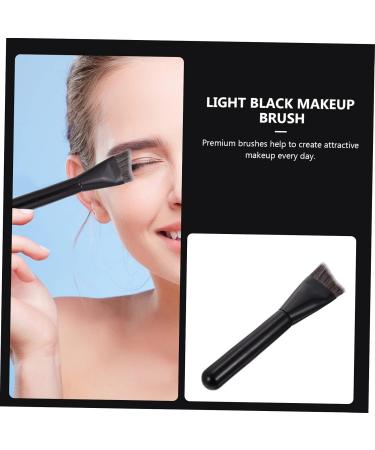 Didiseaon 1 Pc Makeup Brush Three-dimensional Contouring Bright Black Crease Brush Brochas Para Maquillaje Black Contouring Brush Smudge Brush Black Makeup The Brush Wooden Handle Fashion 16x3.5cm Black - Buy Online on GoSupps.com