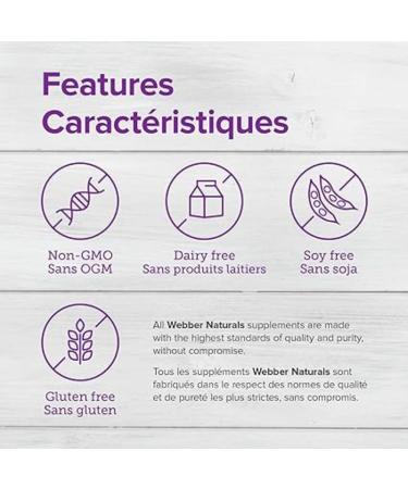Webber Naturals Blueberry 120 Capsules Antioxidant Spport & Coenzyme Q10 (CoQ10) 100mg 60 Softgels High Potency Antioxidant For Heart Health Cellular Energy Production and Migraine Support Blueberry + Coenzyme Q10 - Buy Online on GoSupps.com