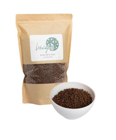 Vitality balls - 58% protein soy crispies cocoa 1000 g - protein Soya Soya Soycrispies with a delicate cocoa booz Ideal as a topping for muesli and fitness kitchen Kocao 1.00 kg (1 Pack)
