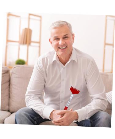 Buy Minkissy 2pcs Telescopic Tickle Rake Red Scraper | Multifunctional Stainless Steel Tool for Efficient Cleaning - International Shipping Available - Buy Online on GoSupps.com