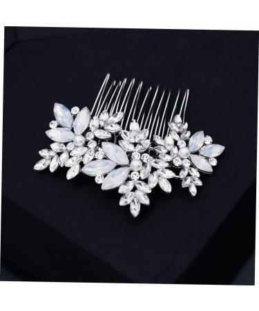 MAGICLULU 1 PC Comb Wedding Dress Headdress Crystal Hairpin Crystal Hair Decor Hair Supply Bridal Headpiece Hair Barrettes Bohemia Hair Accessories Bride Decorate European and American Alloy - Buy Online on GoSupps.com