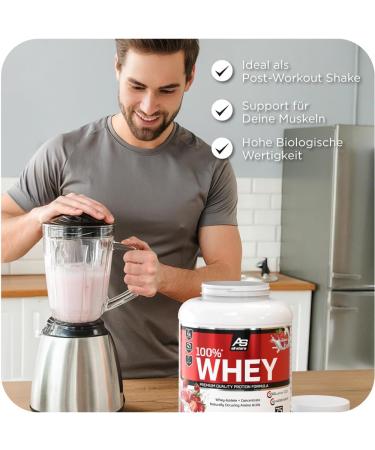 All Stars 100% Whey Protein 2270g - Premium Vanilla Powder | Low-Fat High-Quality Whey Concentrate & Isolate for Creamy Protein Shakes | International Shipping Available - Buy Online on GoSupps.com