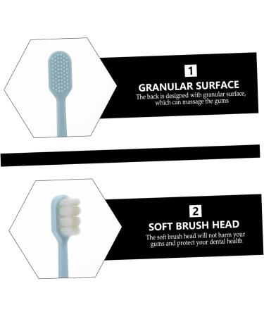 Frcolor Soft Toothbrush Set - 4 Pieces for Kids Adults & Travelers | Ideal Toothbrushes for Pregnant Women - Buy Online on GoSupps.com