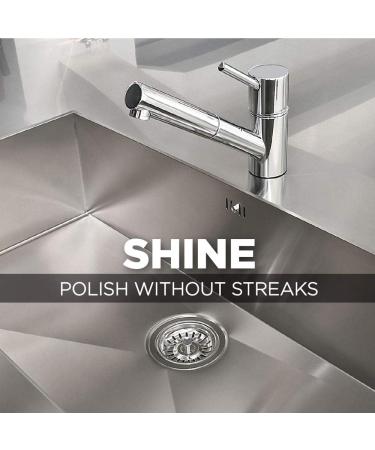 Weiman Stainless Steel Sink and Pots & Pans Cleaner and Polish - 16 Ounces (2 Pack) - Buy Online on GoSupps.com