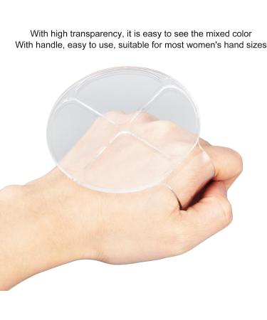 Nail Art Palette Wide Uses Handle Design Nail Polish Palette Simple Operation High Transparency for Lip Gloss for Nail Art - Buy Online on GoSupps.com