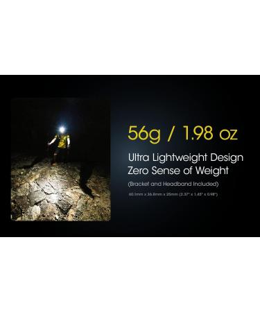 Nitecore NU25 400 USB-C Rechargeable Headlamp - Lightweight Dual Beam with Red Lighting for Hiking, Climbing, Camping - Lumentac Organizer - Buy Online on GoSupps.com