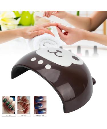 UV LED Nail Dryer 36W - Cute Cartoon Monkey Gel Polish Curing Lamp for Home Salon | 12Pcs Lamp Beads - Buy Online on GoSupps.com