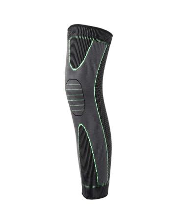 SUNGOOYUE Compression Kneepad Lengthened Leg Sleeve Breathable High Elastic Outdoor Running Cycling L Size