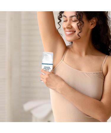  Fmzrbnih Lightening Cream for Underarms Lightening Treatment for Thighs and Intimate Areas | Non-Greasy Moisturizer for Sensitive Underarms for Shower Home and Travel - Buy Online on GoSupps.com