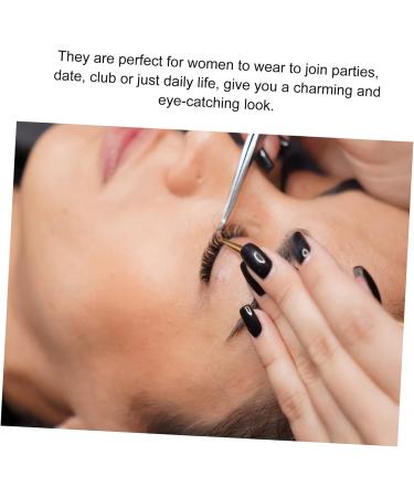 FOMIYES 1 Box False Eyelashes Loose Hair Fluffy Eyelash Lashes Fake Eyelashes Soft Eyelash Eyelashes Cluster Lashes Women Fake Eyelash 3d Eyelashes Chemical Fiber Do It Yourself Girl Curly - Buy Online on GoSupps.com