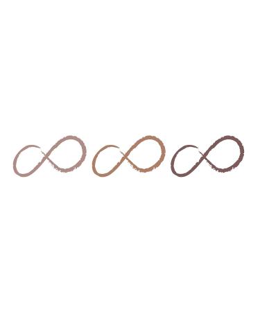 Eternal Automatic Water Resistant Eyebrow Liner Set - Long Lasting, High Precision Brow Definer (3 Pack) - Buy Online on GoSupps.com