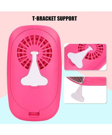 Eyelash Fan for Lash Extensions - Mini USB Rechargeable Portable Fan for Eyelash Glue Drying - Pink Personal Fan for Women & Girls - Buy Online on GoSupps.com