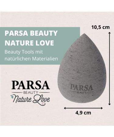 PARSA Beauty Nature Love Make-up Egg Coconut | Vegan Friendly Makeup Sponge for Flawless Application - Buy Online on GoSupps.com
