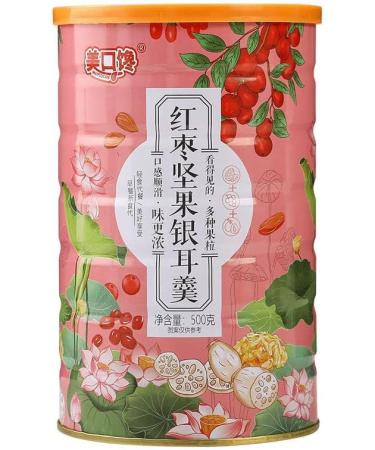 White Fungus Lotus Root Powder Black Sesame nut Mulberry Powder 500 /can Cereals Instant Mixed Meal Substitute powd Corn Paste (White Fungus Lotus Root Powder 1 can) White Fungus Lotus Root Powder 1 can - Buy Online on GoSupps.com