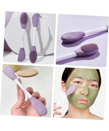 Didiseaon Mask Applicator Silicone Scrubber Facial Applicator Tools Silicon Cleaner Applicator Facial Brush Mud Scrub Wash Scrubber Silica Gel Detergent Facial Mask Brush - Buy Online on GoSupps.com