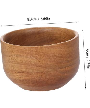 FRCOLOR Men's Facial Cleansing Set - 2pcs Shaving Brush & Bowl - Premium Wooden Shaving Accessories for Perfect Grooming - Buy Online on GoSupps.com