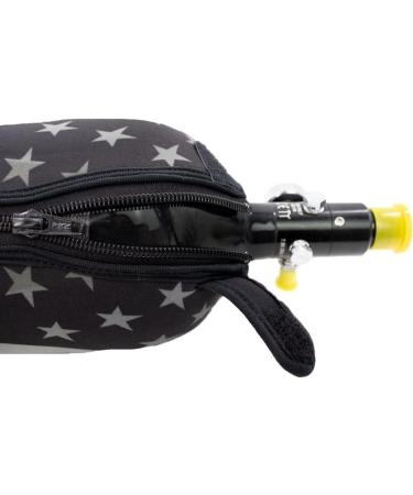 Valken Fate GTX Paintball Tank Cover - Merica Silver | 45ci - 68ci HPA - Buy Online on GoSupps.com