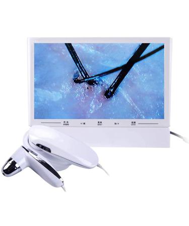 Coglyyds skin diagnosis hair analyzer 11-inch LCD screen digital skin diagnosis scanner system hair-face skin detector for at home beauty salon spa