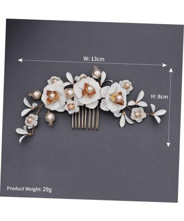 MAGICLULU Bridal Comb Wedding Hair Accessories Bridal Headdress Bridal Hair Accessories Wedding Hair Comb - Buy Online on GoSupps.com
