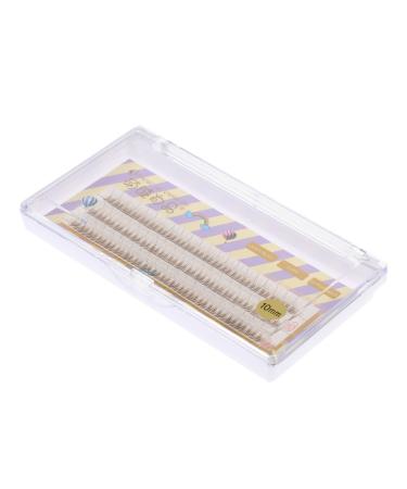 DOITOOL 1 Box Fake Eyelashes Individual Lash Natural Look Lashes Halloween Makeup Supplies Strip Eyelashes Cross False Eyelashes Fluffy Eyeslash Faux Lashes Fiber Make up Extend