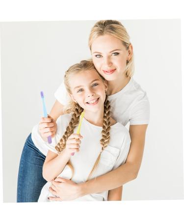 Magiclulu Soft Toothbrush Set - 10 Portable Manual Toothbrushes for Travel & Home - Compact Gentle Bristles for Adults - Buy Online on GoSupps.com